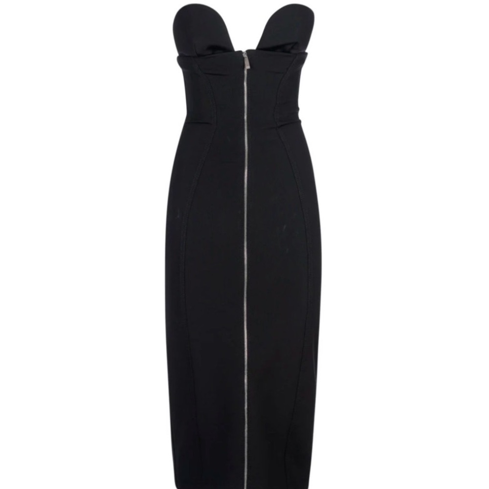 NWT 1949.00 Off-White
Ablohland Crepe Dress Stretch Bodycon 42